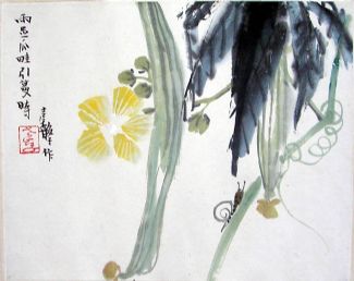 作者：张继馨&nbsp;花鸟&nbsp;￥：赏真阁藏品&nbsp;单击鼠标查看详细介绍！