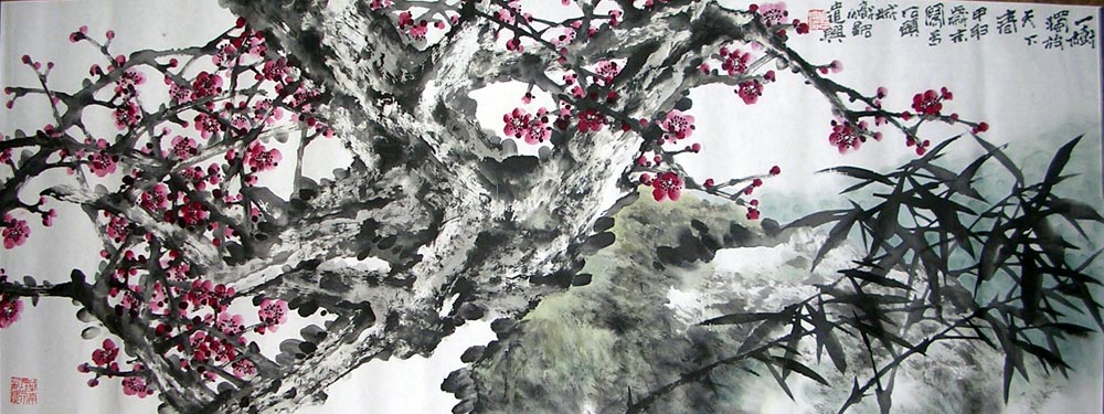 作者：邱炽铭&nbsp;花鸟&nbsp;￥：赏真阁藏品&nbsp;单击鼠标查看大图！