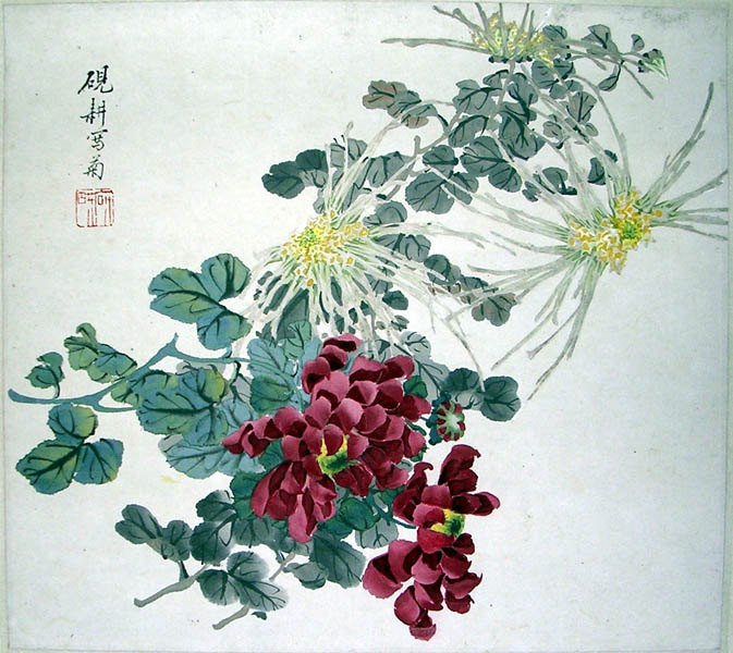 作者：吴砚耕&nbsp;花鸟&nbsp;￥：赏真阁藏品&nbsp;单击鼠标查看大图！