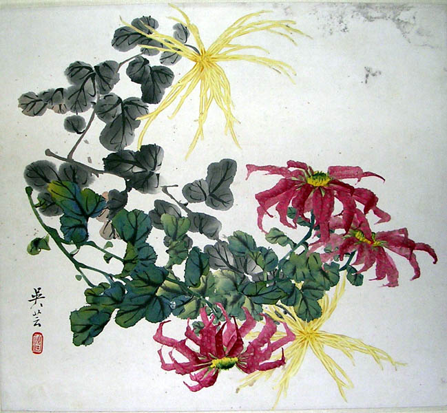 作者：吴砚耕&nbsp;花鸟&nbsp;￥：赏真阁藏品&nbsp;单击鼠标查看大图！