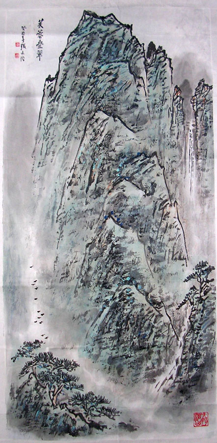 作者：张文俊&nbsp;山水&nbsp;￥：协商&nbsp;单击鼠标查看大图！