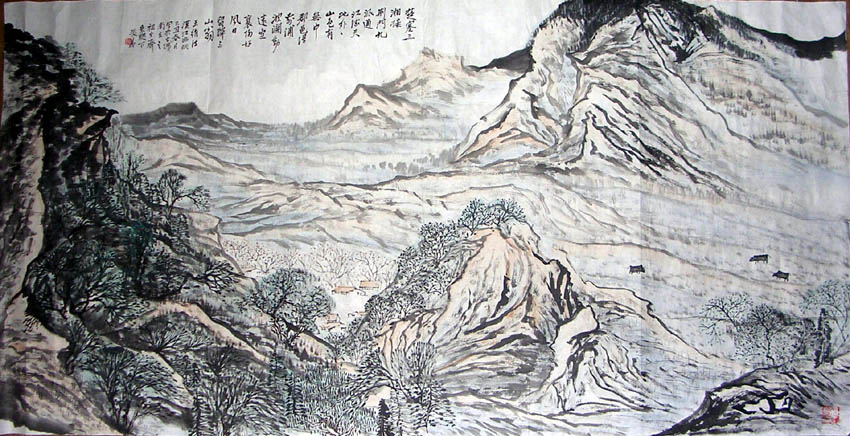 作者：张  仪&nbsp;山水&nbsp;￥：4000&nbsp;单击鼠标查看大图！