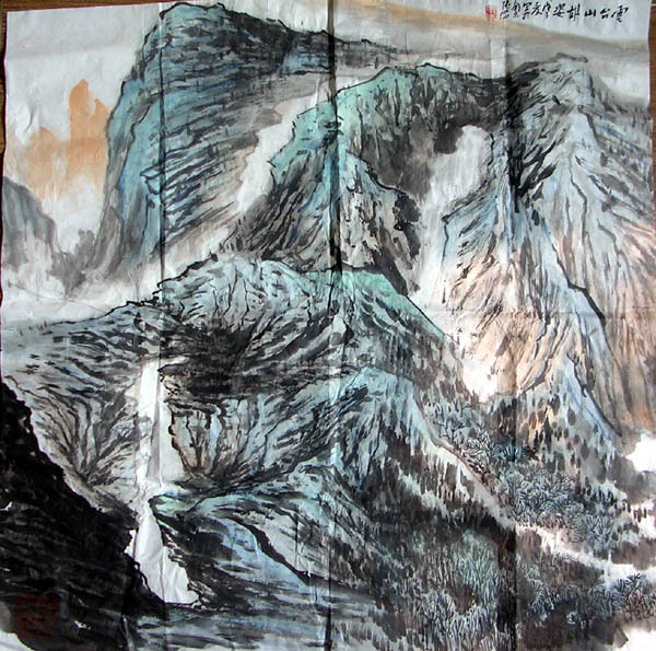 作者：张  仪&nbsp;山水&nbsp;￥：2000&nbsp;单击鼠标查看大图！