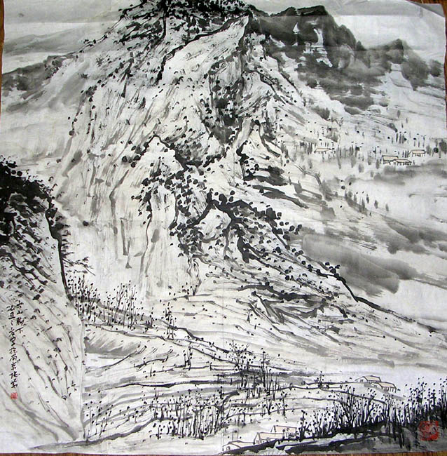 作者：张  仪&nbsp;山水&nbsp;￥：2000&nbsp;单击鼠标查看大图！