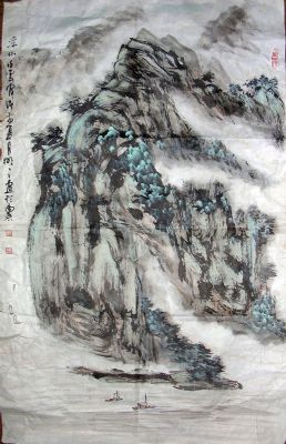 作者：何明耀&nbsp;山水&nbsp;￥：协商&nbsp;单击鼠标查看详细介绍！