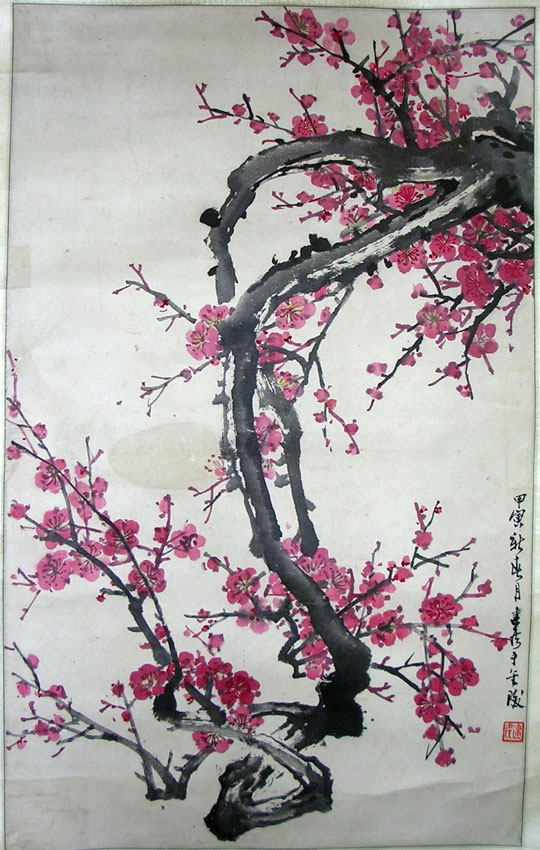 作者：杨建侯&nbsp;花鸟&nbsp;￥：协商&nbsp;单击鼠标查看大图！