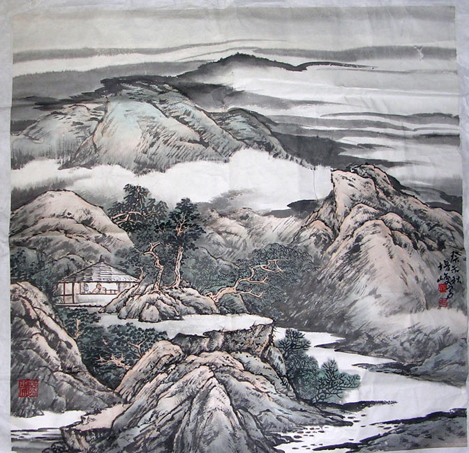 作者：鞠培峻&nbsp;山水&nbsp;￥：协商&nbsp;单击鼠标查看大图！