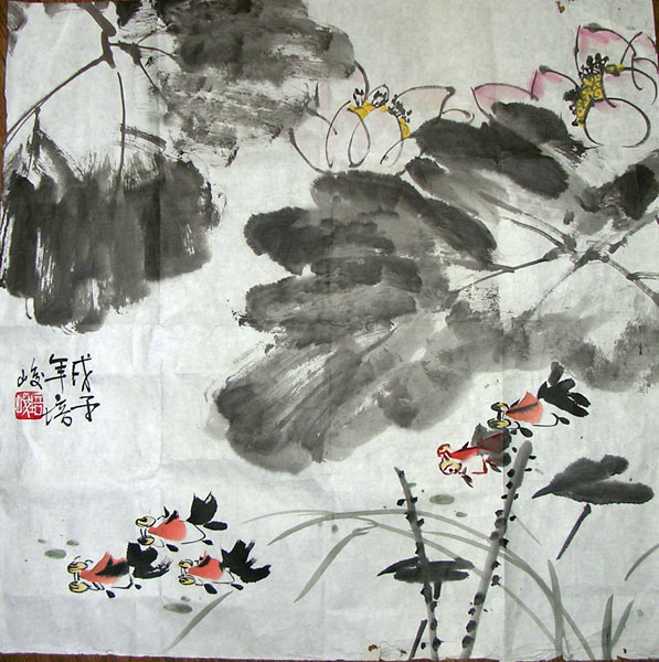 作者：鞠培峻&nbsp;花鸟&nbsp;￥：协商&nbsp;单击鼠标查看大图！