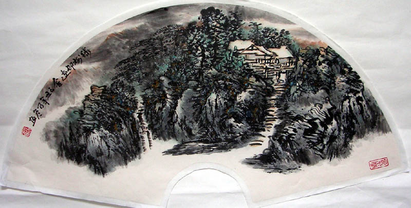 作者：张乃冬&nbsp;山水&nbsp;￥：1000&nbsp;单击鼠标查看大图！