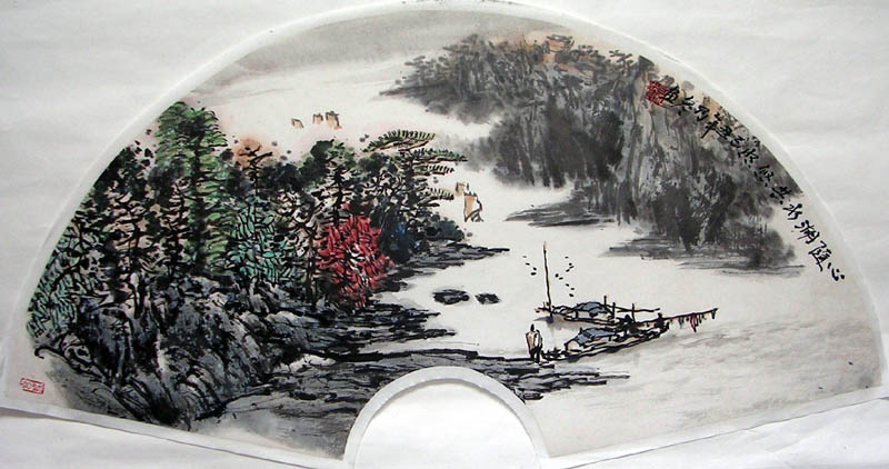 作者：张乃冬&nbsp;山水&nbsp;￥：1000&nbsp;单击鼠标查看大图！