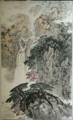 作者：卢星堂&nbsp;山水《黄山雨霁》&nbsp;￥：协商&nbsp;单击鼠标查看详细介绍！