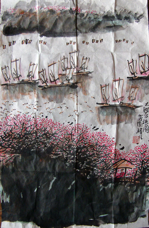 作者：罗国玮&nbsp;山水&nbsp;￥：协商&nbsp;单击鼠标查看大图！