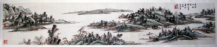 作者：舒伯展&nbsp;山水&nbsp;￥：赏真阁藏品&nbsp;单击鼠标查看详细介绍！