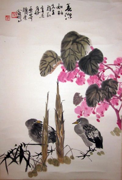 作者：高顺康&nbsp;花鸟&nbsp;￥：2500&nbsp;单击鼠标查看大图！