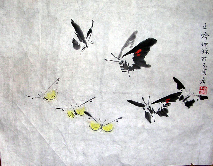 作者：张正吟&nbsp;  花鸟&nbsp;￥：协商&nbsp;单击鼠标查看大图！