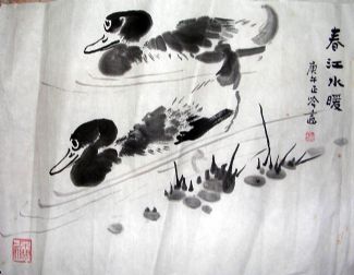 作者：张正吟&nbsp;  花鸟&nbsp;￥：赏真阁藏品&nbsp;单击鼠标查看详细介绍！