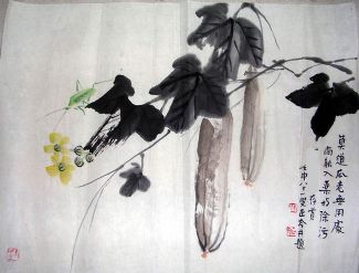 作者：张正吟&nbsp;  花鸟&nbsp;￥：赏真阁藏品&nbsp;单击鼠标查看详细介绍！