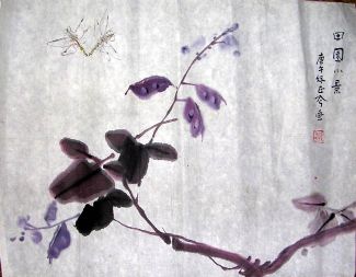 作者：张正吟&nbsp;  花鸟&nbsp;￥：赏真阁藏品&nbsp;单击鼠标查看详细介绍！