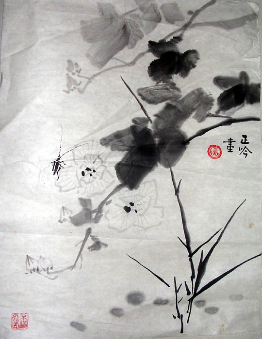 作者：张正吟&nbsp;  花鸟&nbsp;￥：赏真阁藏品&nbsp;单击鼠标查看大图！