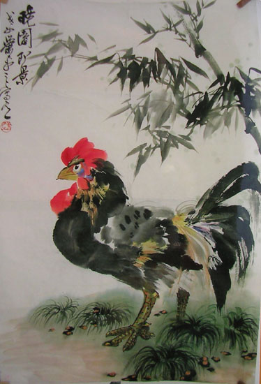 作者：萧平&nbsp;小园即景 &nbsp;￥：协商&nbsp;单击鼠标查看大图！