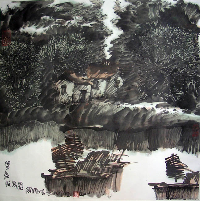 作者：罗国玮&nbsp;山水&nbsp;￥：协商&nbsp;单击鼠标查看大图！