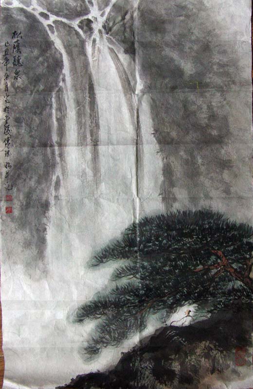 作者：傅瑜明&nbsp;山水&nbsp;￥：协商&nbsp;单击鼠标查看大图！