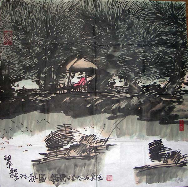 作者：罗国玮&nbsp;山水&nbsp;￥：协商&nbsp;单击鼠标查看大图！