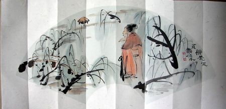 作者：谢伯子&nbsp;人物山水&nbsp;￥：协商&nbsp;单击鼠标查看详细介绍！