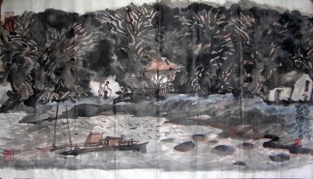 作者：罗国玮&nbsp;山水&nbsp;￥：协商&nbsp;单击鼠标查看详细介绍！