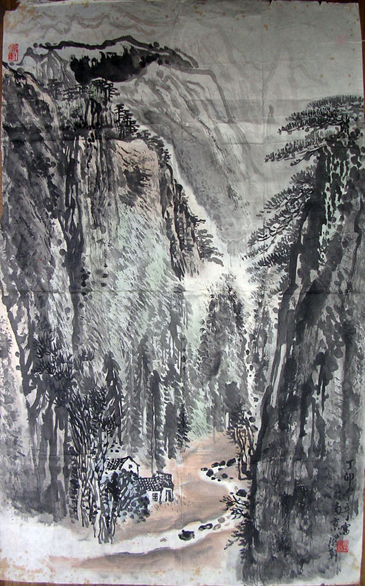 作者：宫中奇&nbsp;山水&nbsp;￥：协商&nbsp;单击鼠标查看大图！