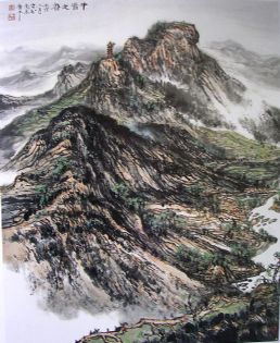 作者：萧 平&nbsp;牛首山之春&nbsp;￥：赏真阁藏品&nbsp;单击鼠标查看详细介绍！