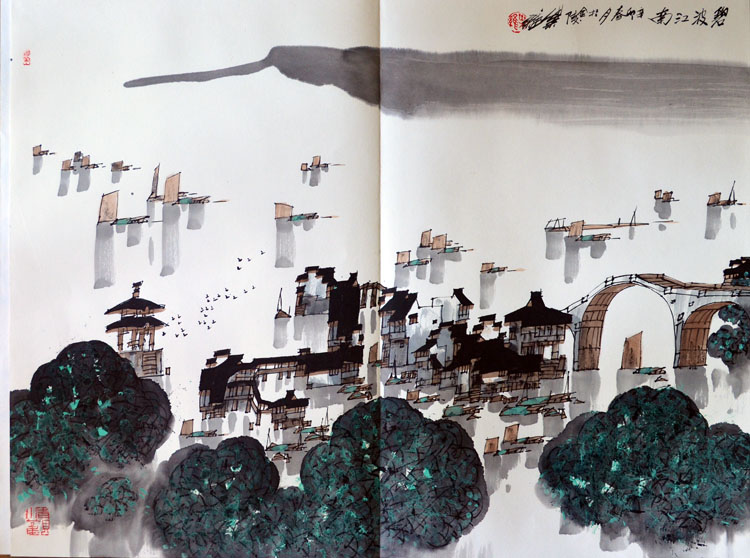 作者：叶维&nbsp;山水&nbsp;￥：协商&nbsp;单击鼠标查看大图！