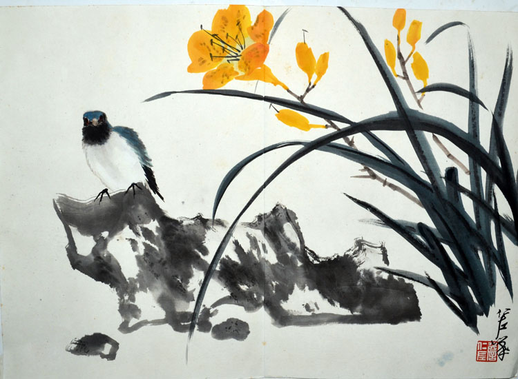 作者：詹仁左&nbsp;花鸟&nbsp;￥：协商&nbsp;单击鼠标查看大图！