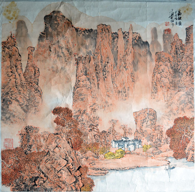 作者：华 拓&nbsp;山水&nbsp;￥：协商&nbsp;单击鼠标查看大图！