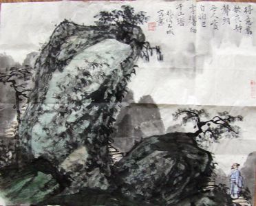 作者：张  伟&nbsp;山水&nbsp;￥：赏真阁藏品&nbsp;单击鼠标查看详细介绍！