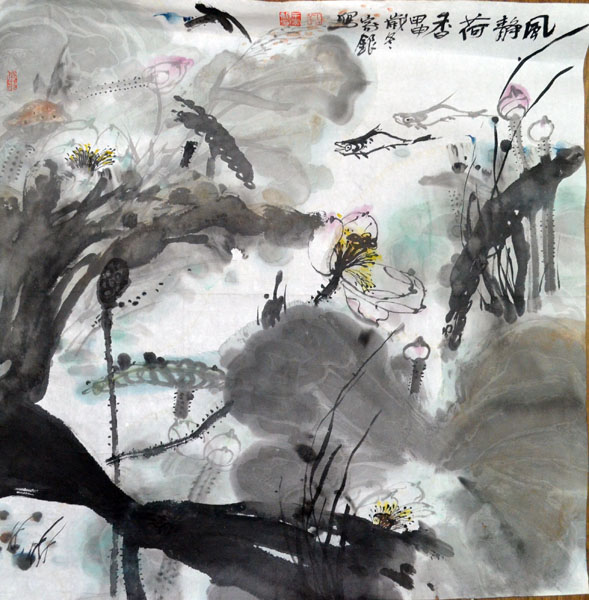 作者：王家银&nbsp;花鸟&nbsp;￥：协商&nbsp;单击鼠标查看大图！