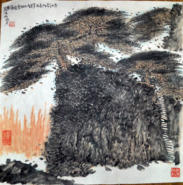 作者：罗国玮&nbsp;山水&nbsp;￥：协商&nbsp;单击鼠标查看大图！