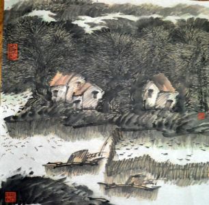 作者：罗国玮&nbsp;山水&nbsp;￥：协商&nbsp;单击鼠标查看详细介绍！