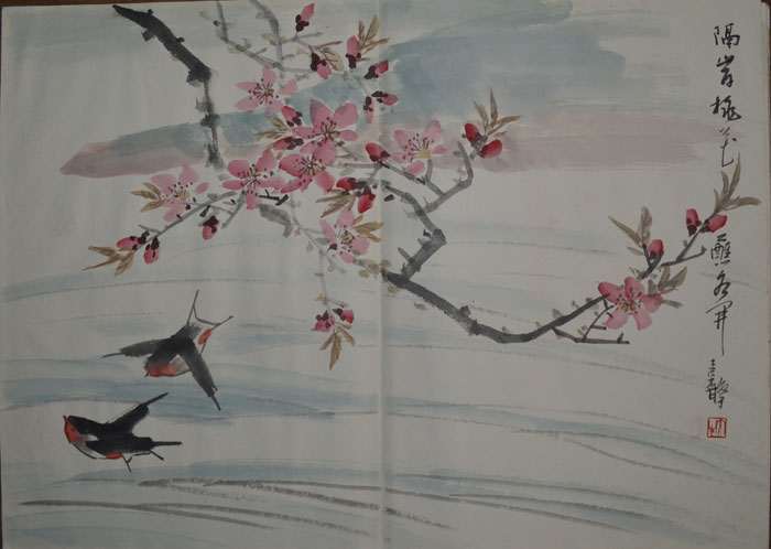 作者：张继馨&nbsp;花鸟 &nbsp;￥：协商&nbsp;单击鼠标查看大图！