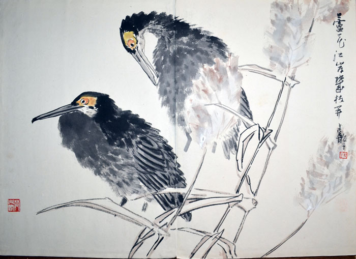 作者：张继馨&nbsp;花鸟 &nbsp;￥：协商&nbsp;单击鼠标查看大图！