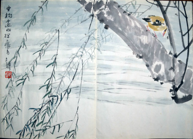 作者：张继馨&nbsp;花鸟&nbsp;￥：协商&nbsp;单击鼠标查看大图！