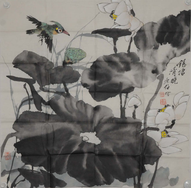 作者：徐源绍&nbsp;花鸟&nbsp;￥：协商&nbsp;单击鼠标查看大图！