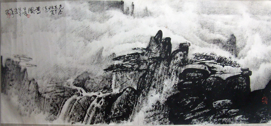 作者：朱峰&nbsp;山水&nbsp;￥：协商&nbsp;单击鼠标查看大图！