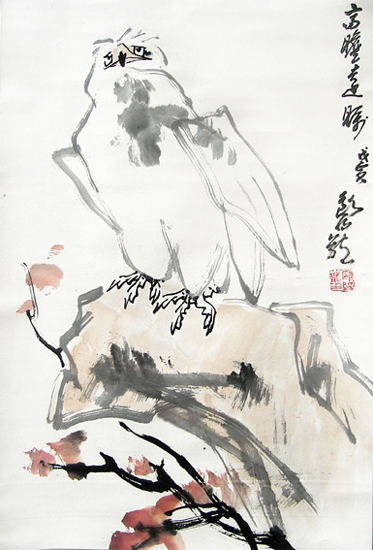 作者：欧阳龙&nbsp;花鸟&nbsp;￥：赏真阁藏品&nbsp;单击鼠标查看大图！