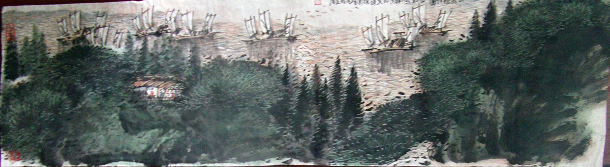 作者：罗国玮&nbsp;山水&nbsp;￥：协商&nbsp;单击鼠标查看大图！