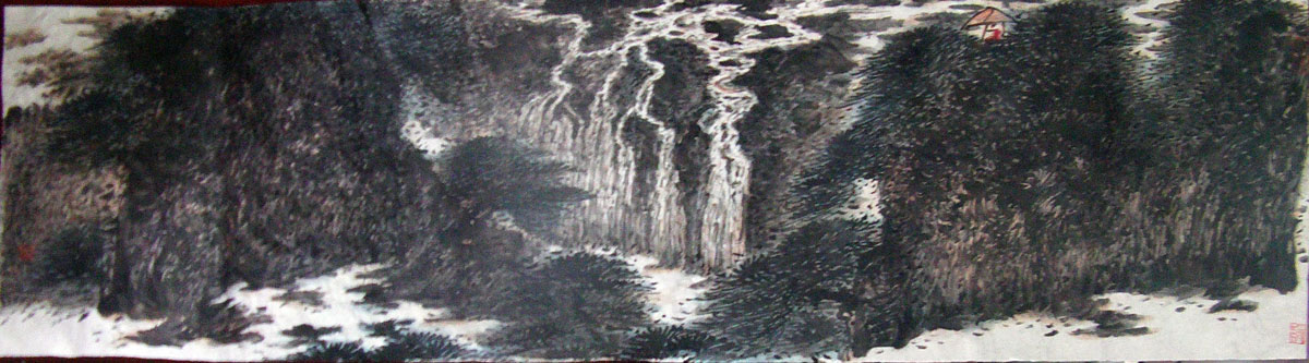 作者：罗国玮&nbsp;山水&nbsp;￥：协商&nbsp;单击鼠标查看大图！