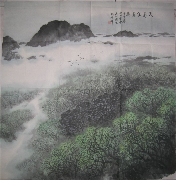 作者：卢星堂&nbsp;山水&nbsp;￥：协商&nbsp;单击鼠标查看大图！