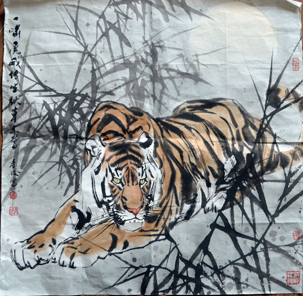 作者：顾青蛟&nbsp;花鸟&nbsp;￥：协商&nbsp;单击鼠标查看大图！