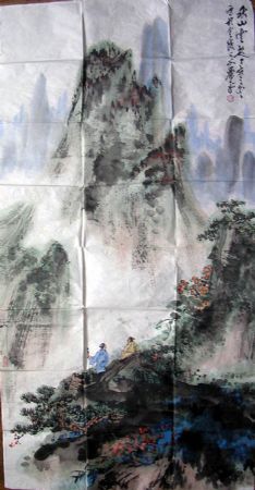 作者：萧 平&nbsp;山水&nbsp;￥：协商&nbsp;单击鼠标查看详细介绍！