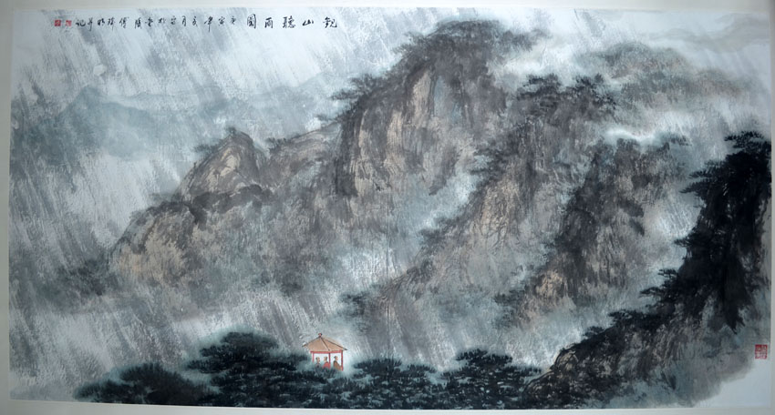 作者：傅瑜明&nbsp;山水&nbsp;￥：协商&nbsp;单击鼠标查看大图！